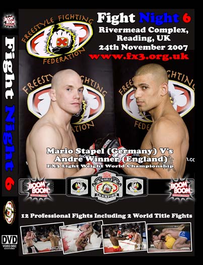 FX3 FIGHT NIGHT 6 (Double DVD set) FX3 FIGHT NIGHT 6 (Double DVD set)